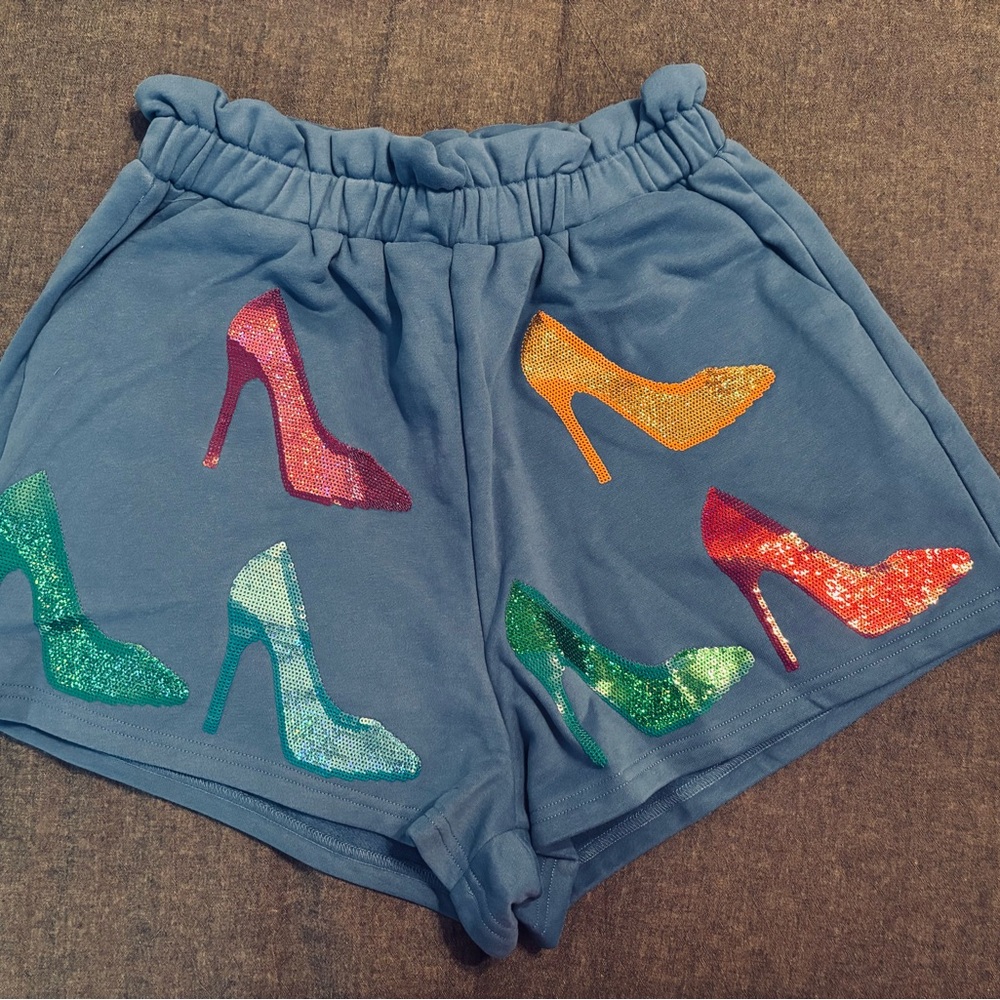 Queen of Sparkles Stiletto Shorts